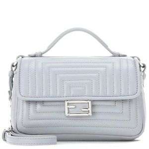 Fendi Double Micro Baguette Bag Light Blue